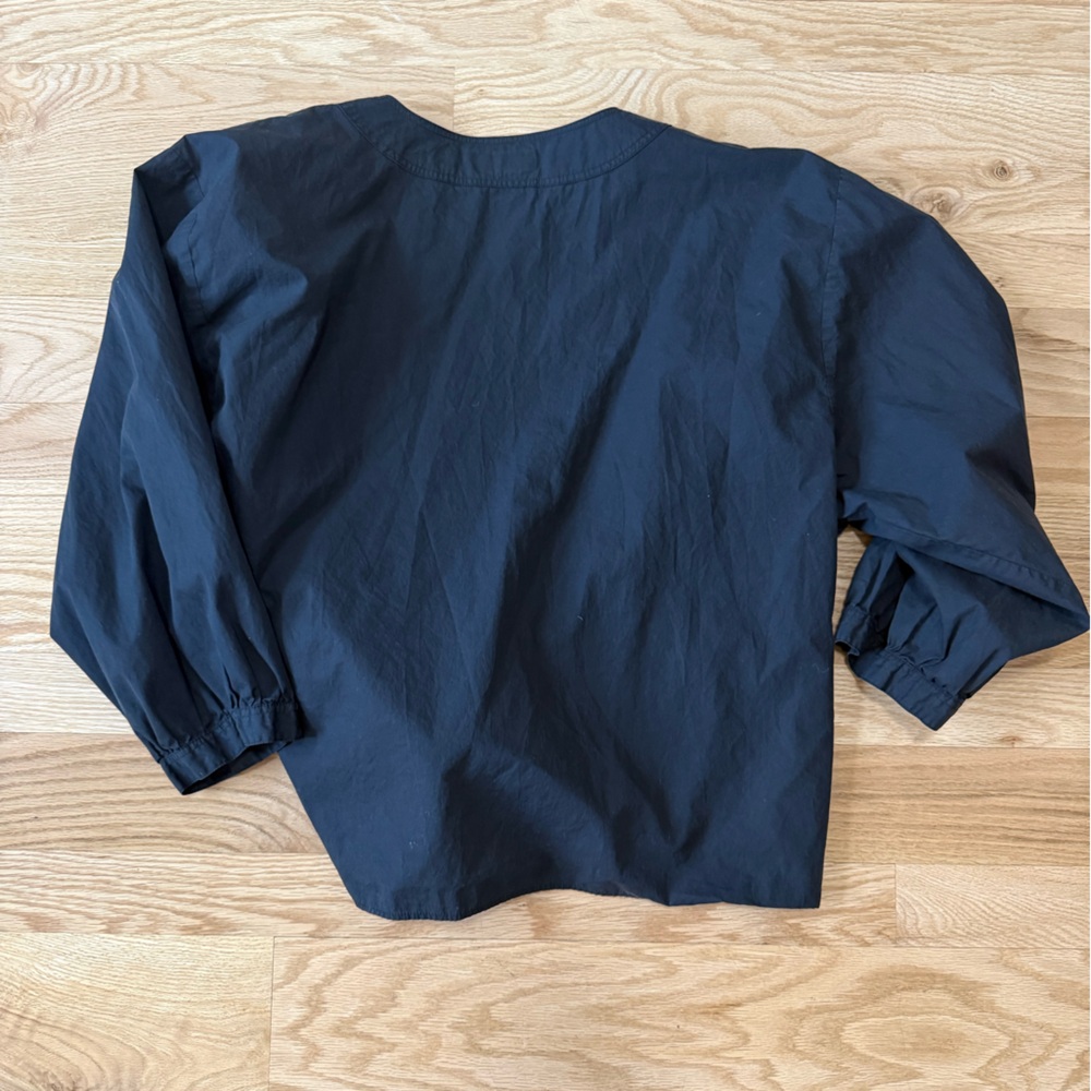 Closed Organic Cotton Wrap Blouse - Picture 5 of 5